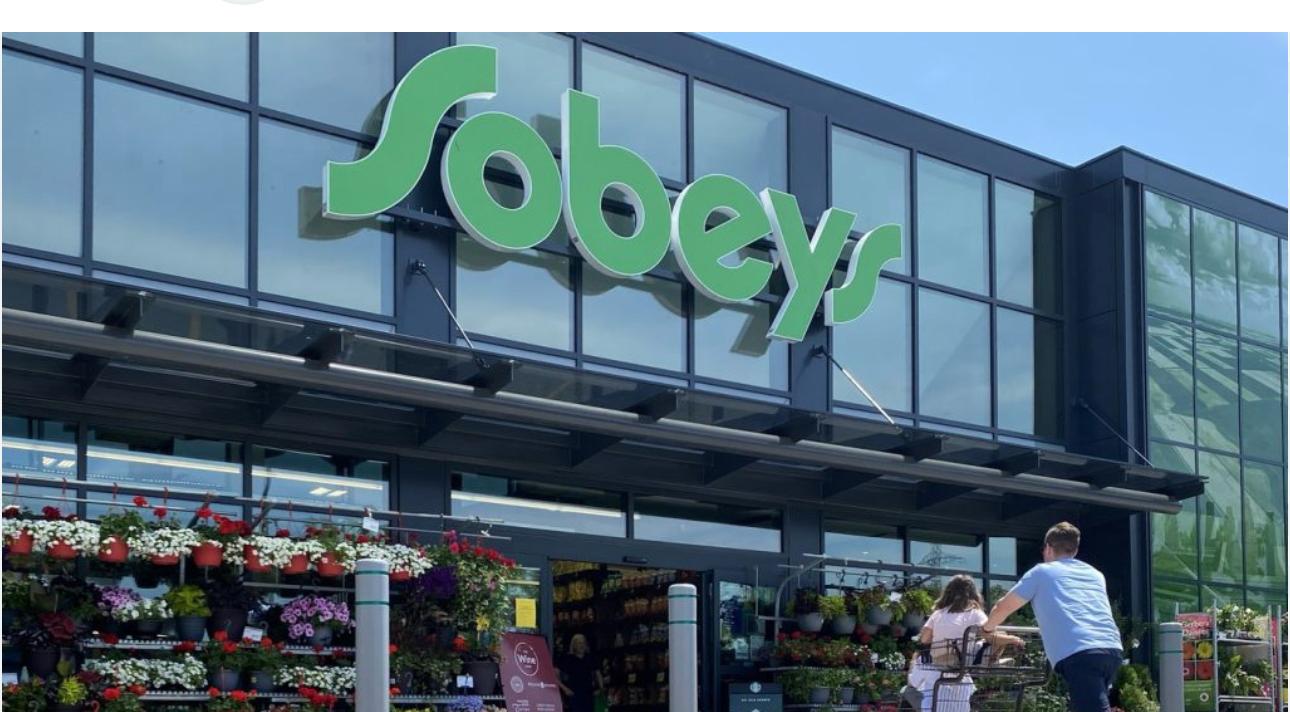 Sobeys new build framing and ceiling Alberta