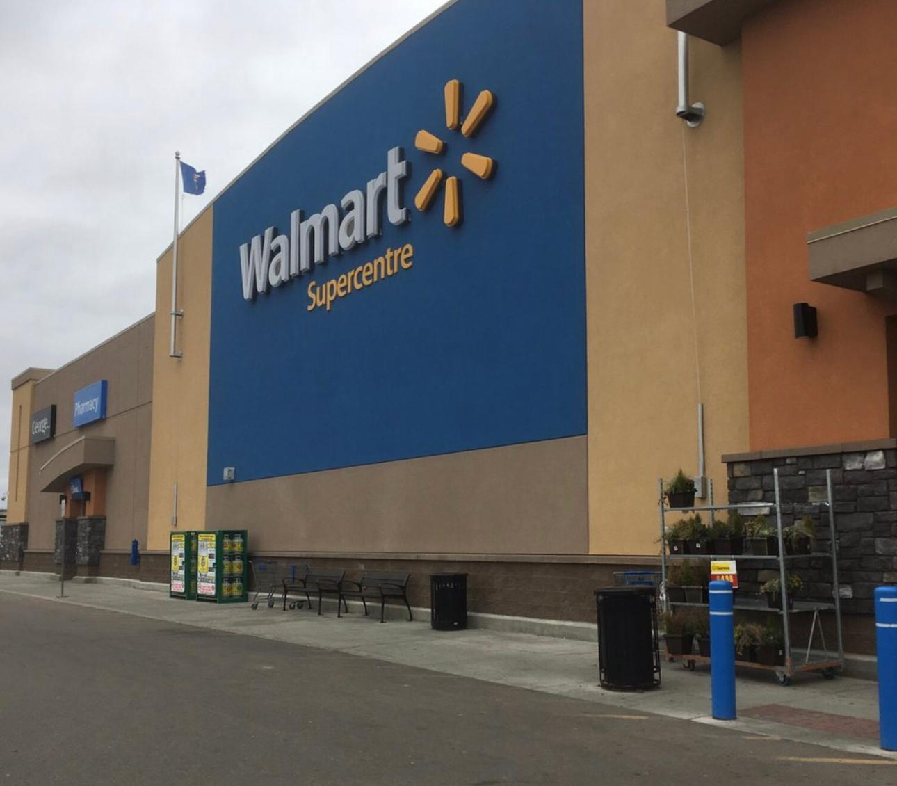 Walmart Supercentre interior framing and insulation Alberta