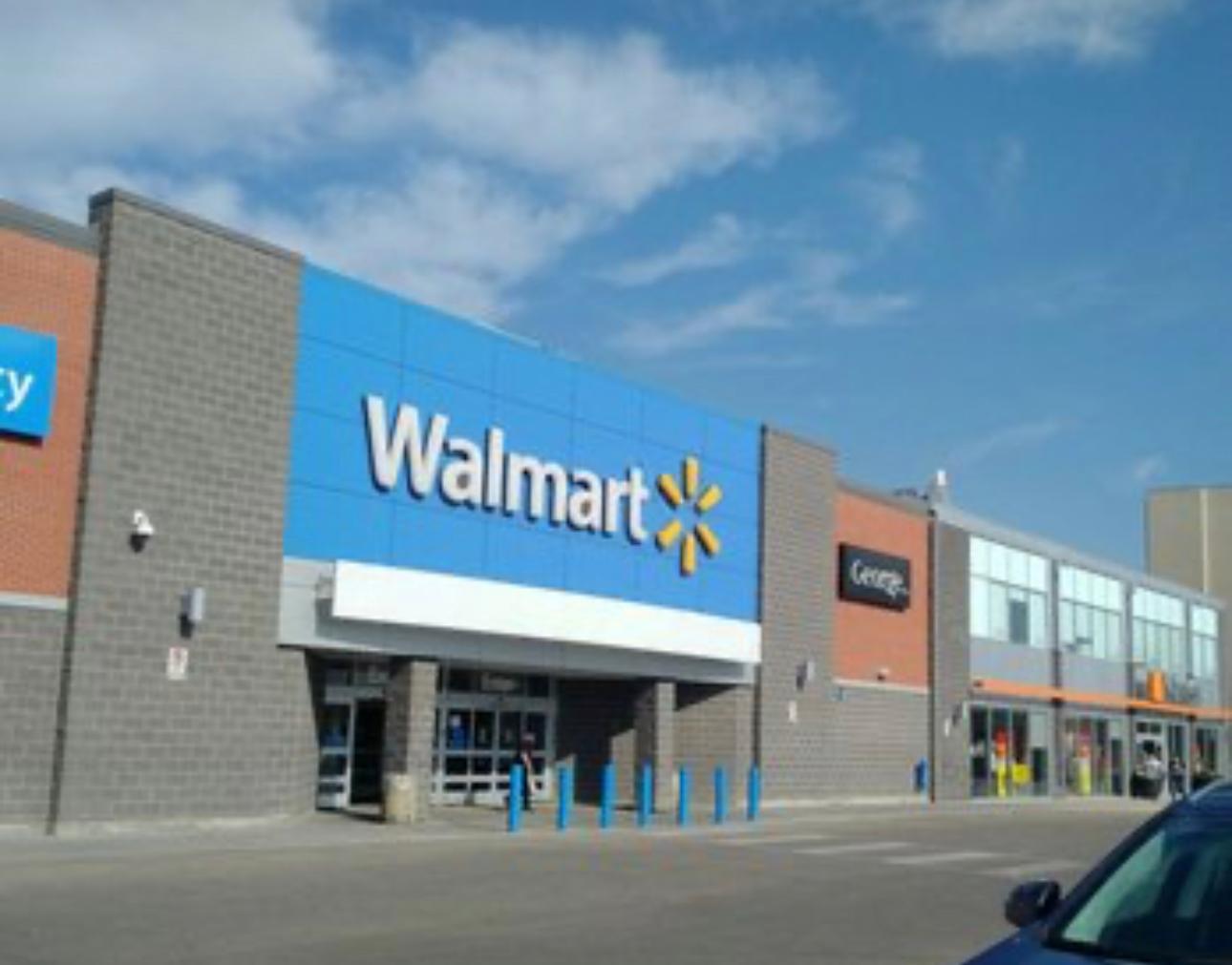 Walmart Canada drywall installation Alberta