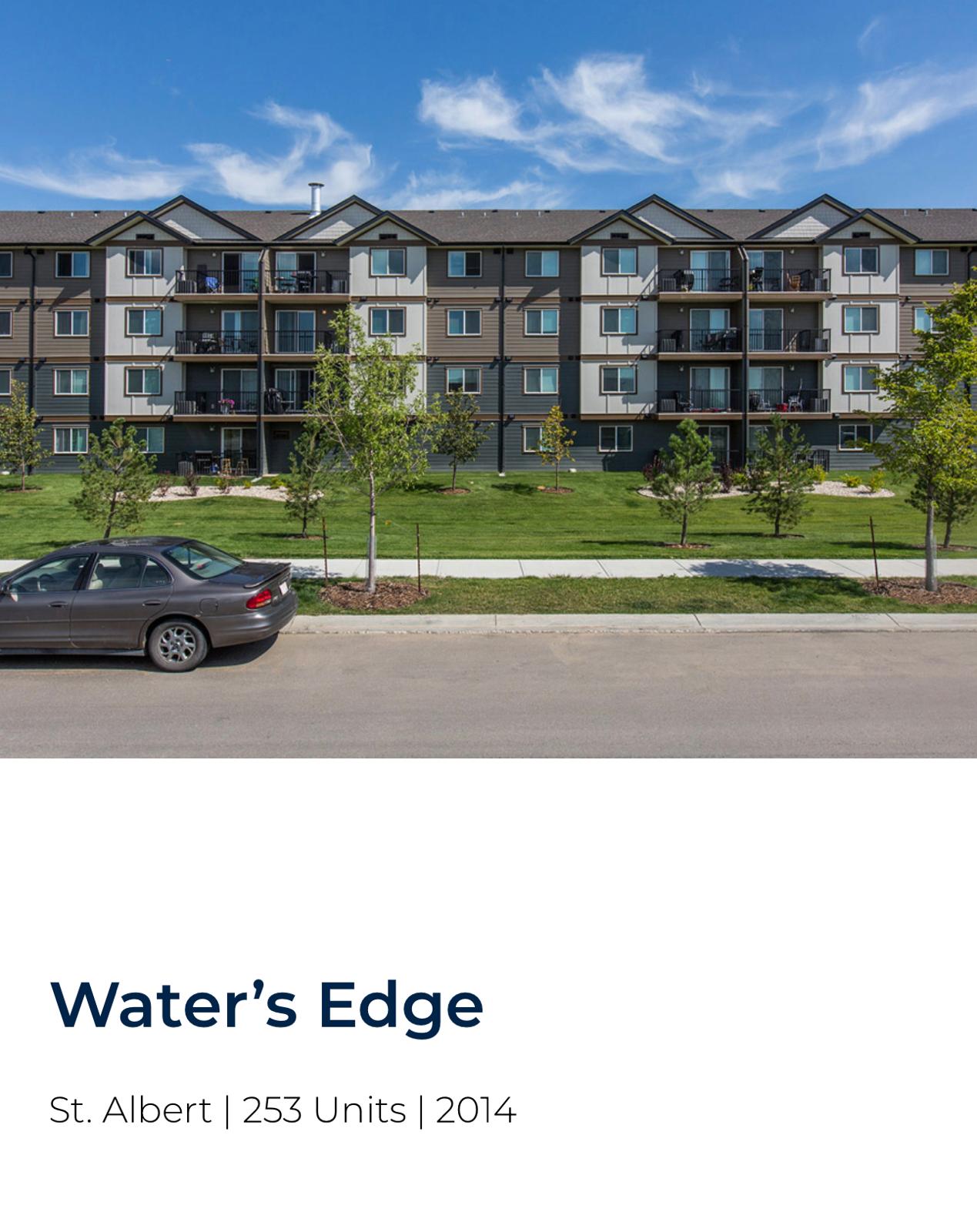 Water's Edge residential drywall and insulation St Albert